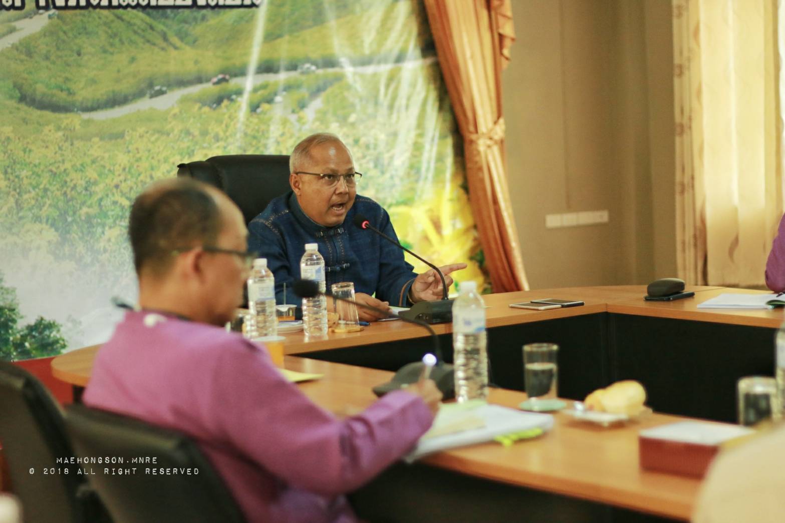 โครงการพัฒนาพื้นที่สูงแบบโครงการหลวงสบเมย-แม่สามแลบเข้าร่วมประชุมการขับเคลื่อนการส่งเสริมและพัฒนาแปรรูป 