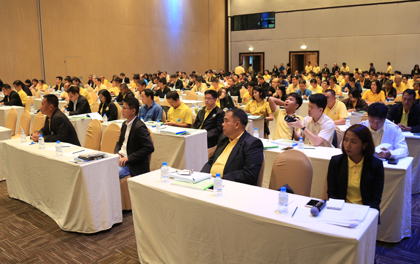 สวพส. ร่วมกับมูลนิธิโครงการหลวงพร้อมหน่วยงานภาคี ร่วมประชุมผลการดำเนินงานแผนแม่บท