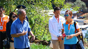 พระเจ้าหลานเธอ พระองค์เจ้าพัชรกิติยาภา ทรงนำคณะผู้บริหารกระทรวงยุติธรรม, ผู้บริหารสำนักงาน ป.ป.ส. เข้าศึกษาดูงาน ศูนย์พัฒนาโครงการหลวงหนองหอย